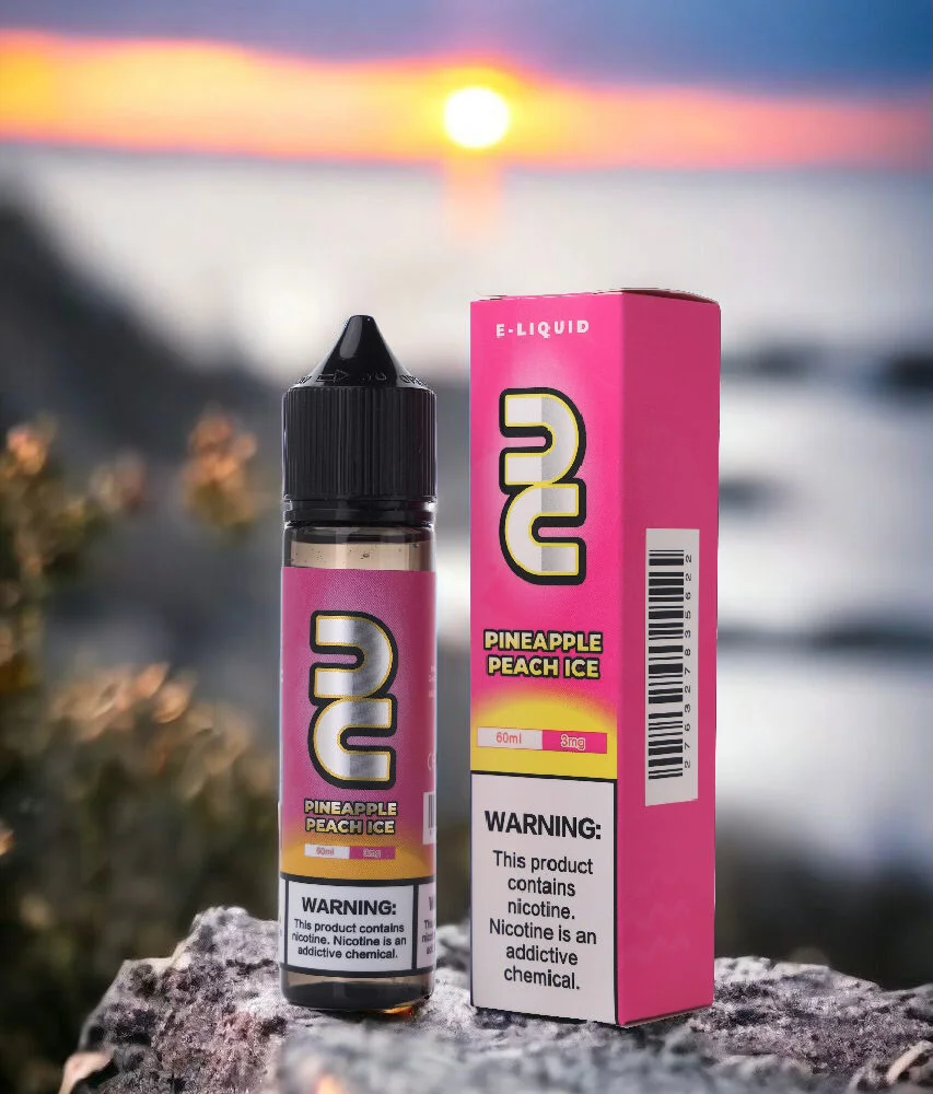 NU E-Liquid Pineapple Peach Ice – 12mg