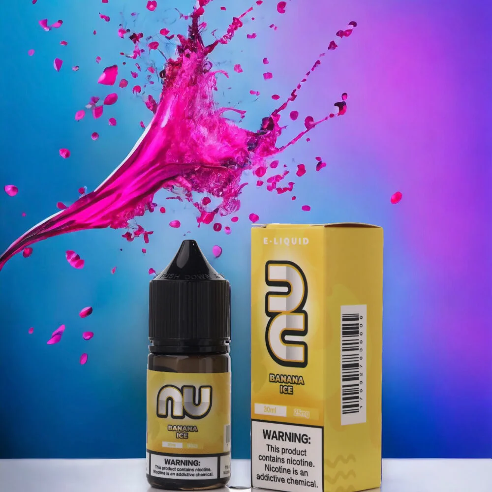 NU E-Liquid Banana Ice – 25mg
