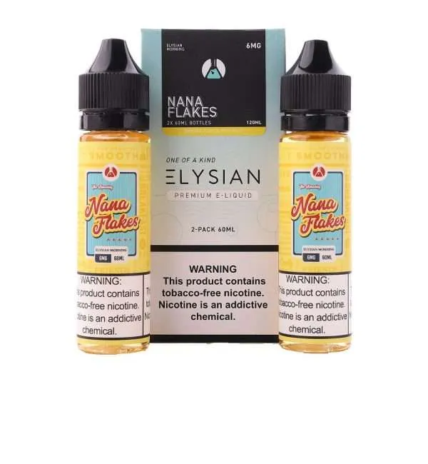 Elysian Labs E-Liquid Nana Flakes with Milk