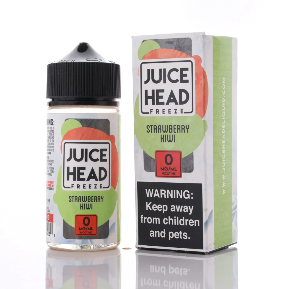 Juice Head - Strawberry Kiwi 100ML/0MG Nicotine