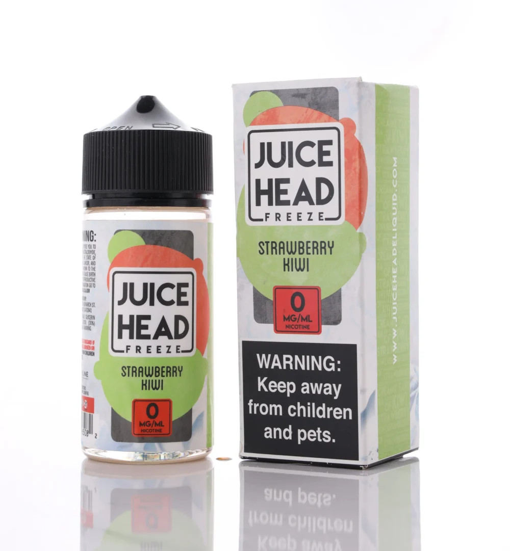 Juice Head - Strawberry Kiwi 100ML/0MG Nicotine