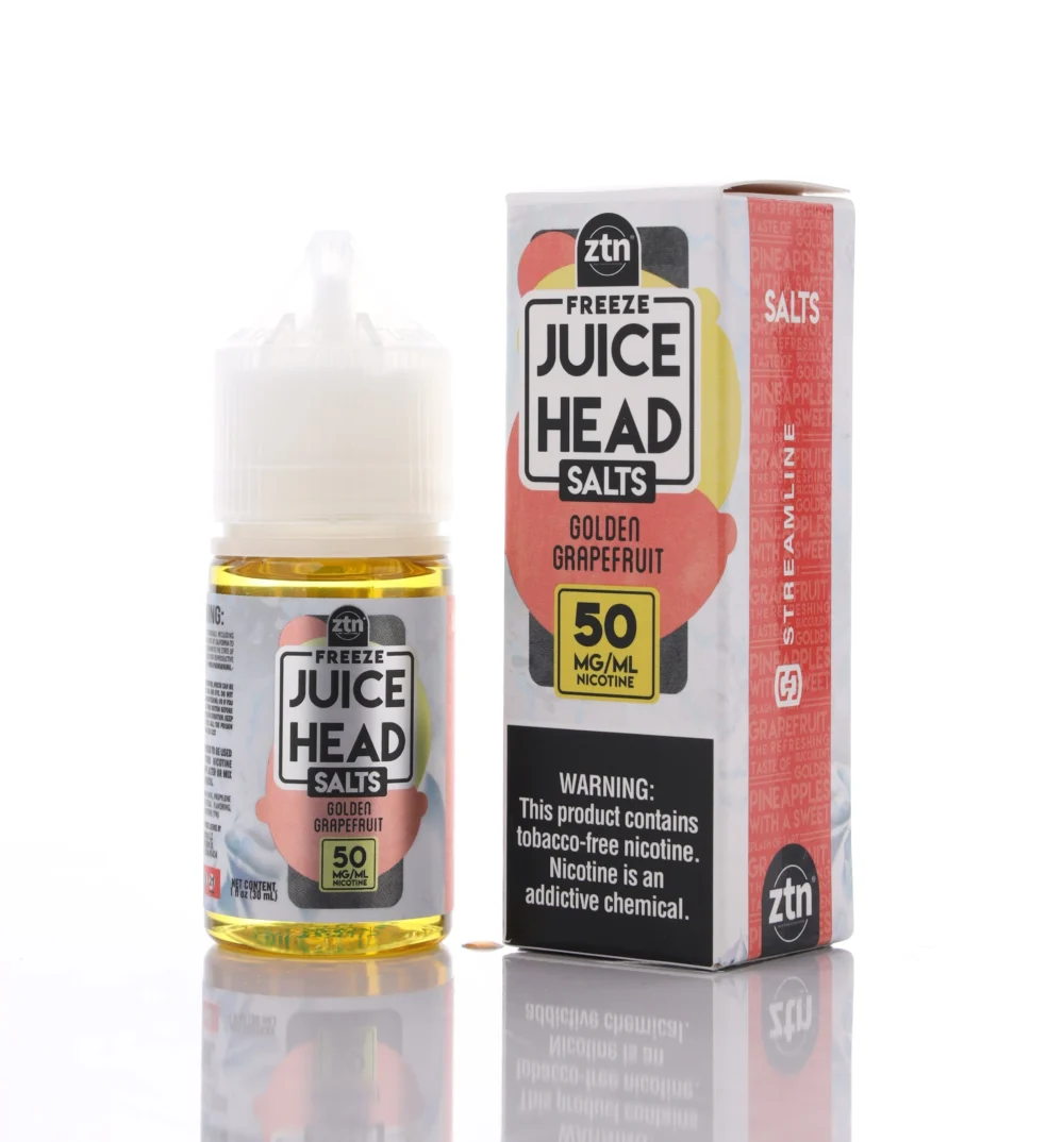 JUICE HEAD ZTN FREEZE SALTS - Golder Grapefruit