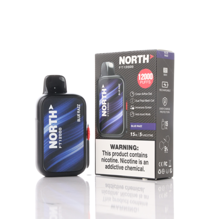 NORTH (BLUE RAZZ) - Vapelevels